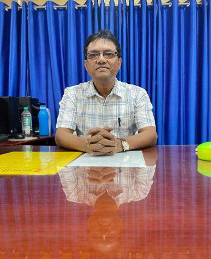 Image of Director of Health Services Dr. Subhasis Debbarma